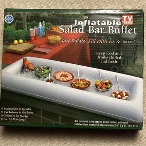 Inflatable Salad Bar Buffet Party Ice Drinks  Food Cooler Indoor Outdoor Camping